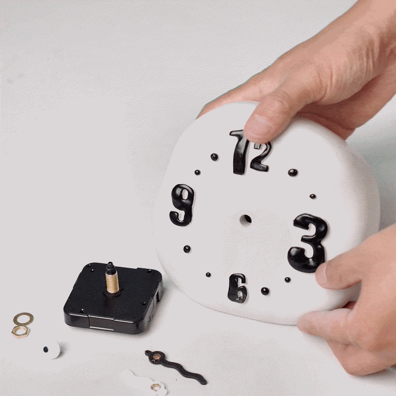 Soft Chaos Table Clock Silicone Mold
