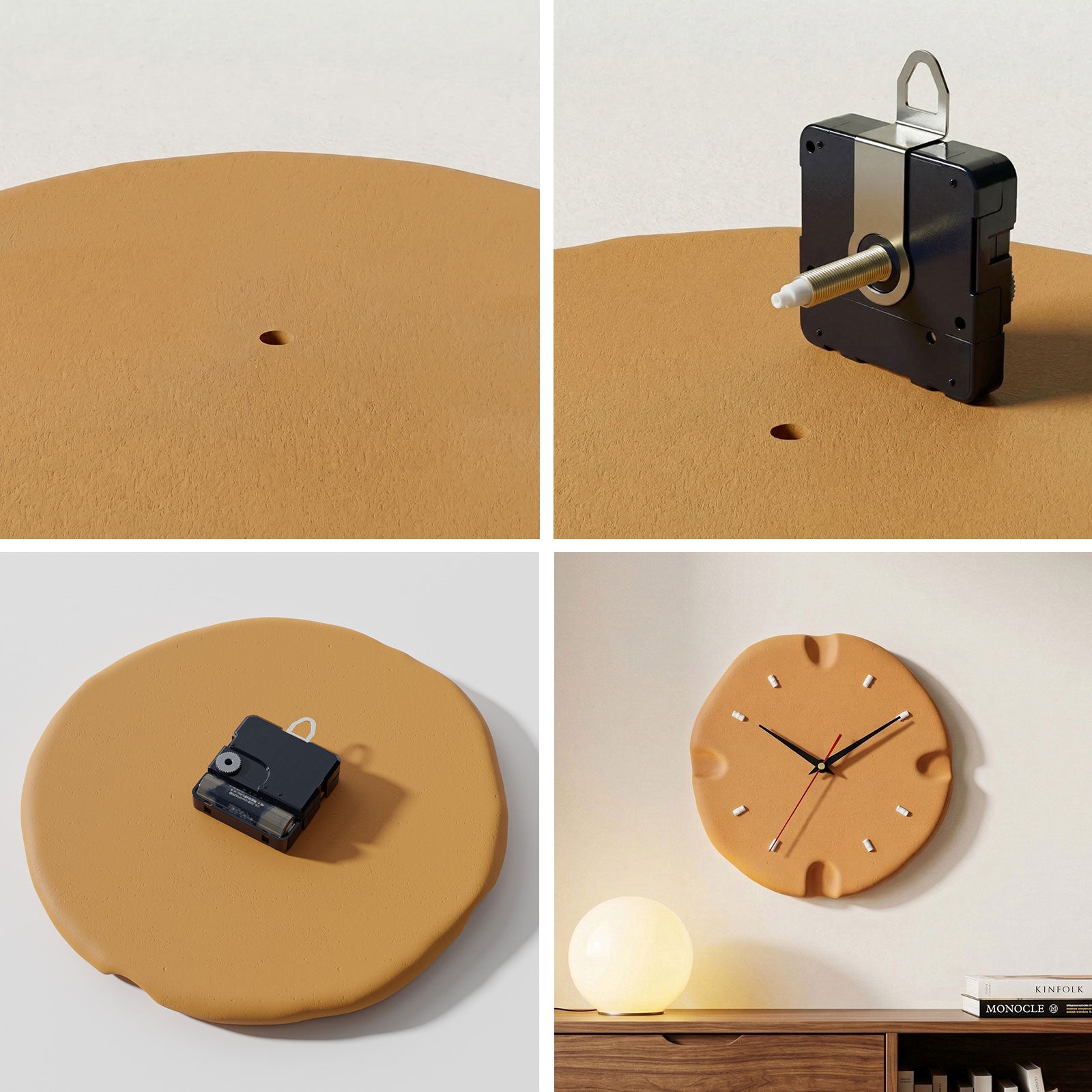 Quiet Moments Clock Silicone Mold
