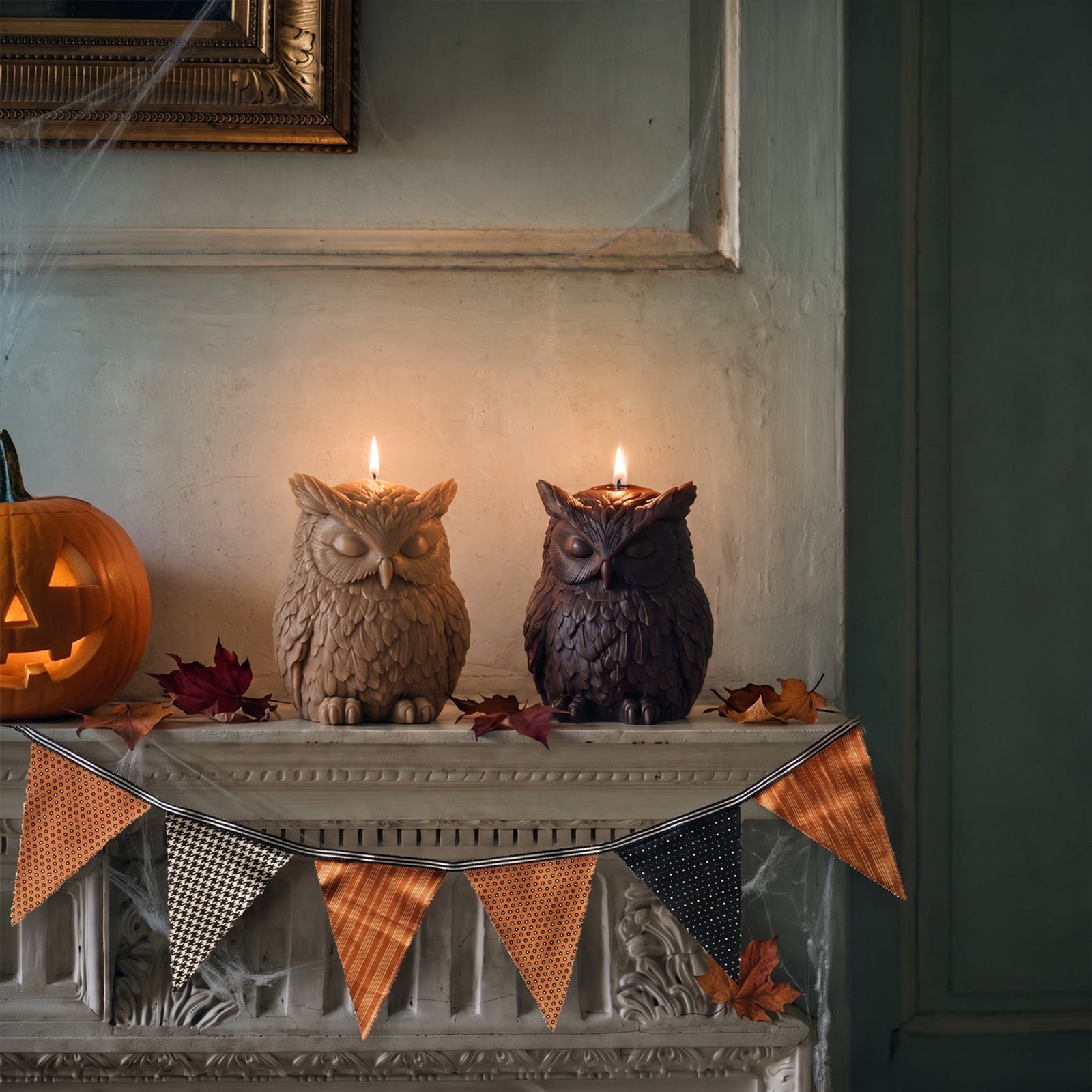 Studio82 x Boowan Nicole | Moonlight Owl Candle Silicone Mold
