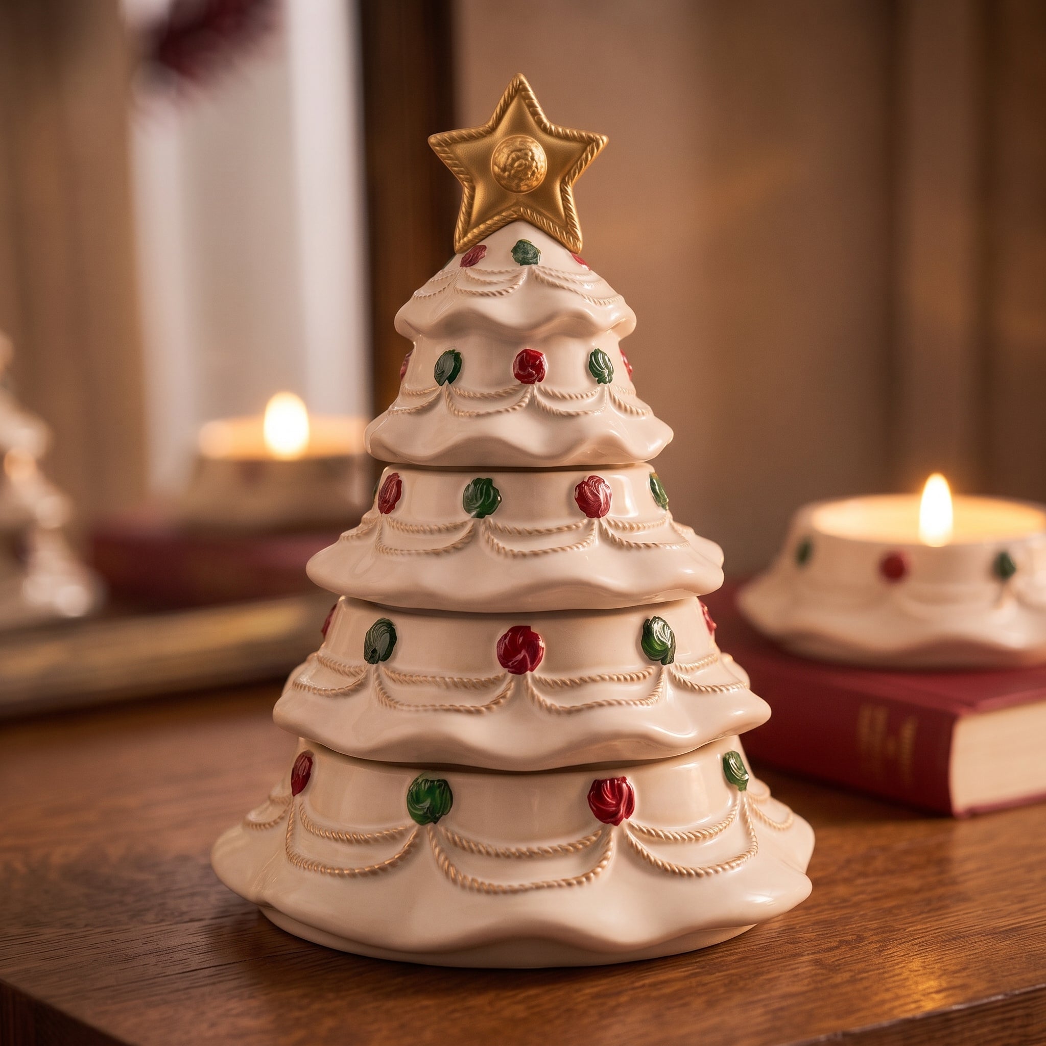 【Pre-sale】Twinkle Star Christmas Tree Stacking Candle Jar Silicone Mold