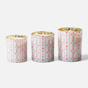 Spring Garden Glass Candle Jar Collection