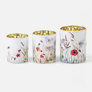 Butterflies in Bloom Glass Candle Jar Collection