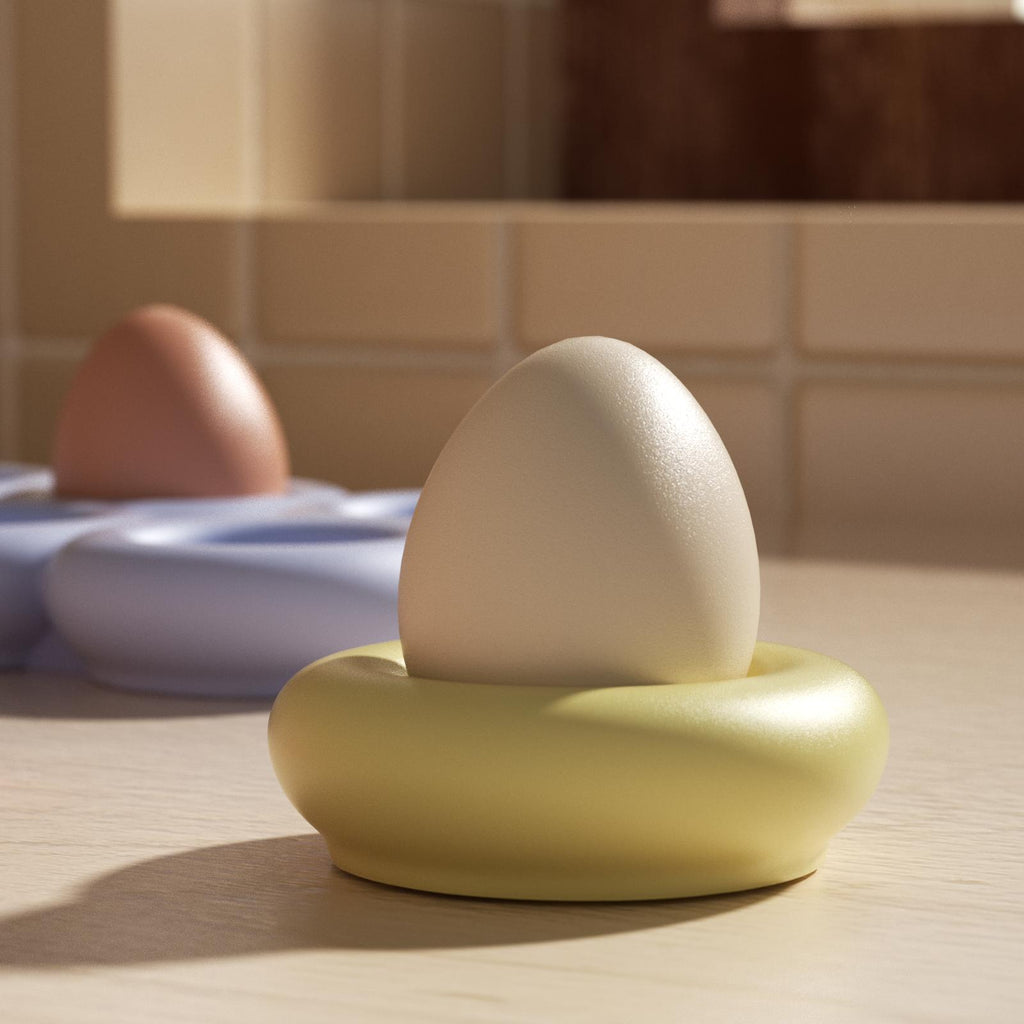 1 cavity egg holder for table setting – ideal for stylish breakfast and brunch displays - Boowan Nicole