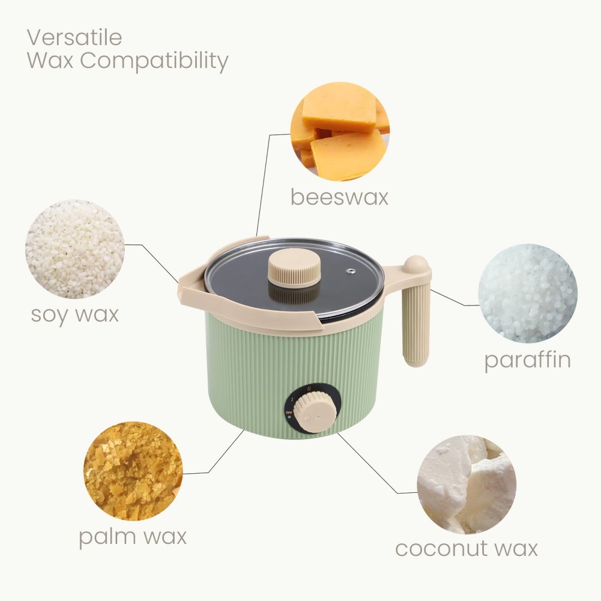 palm wax vs coconut wax 1.5L Wax Melter for Candle Making - Candle Tool