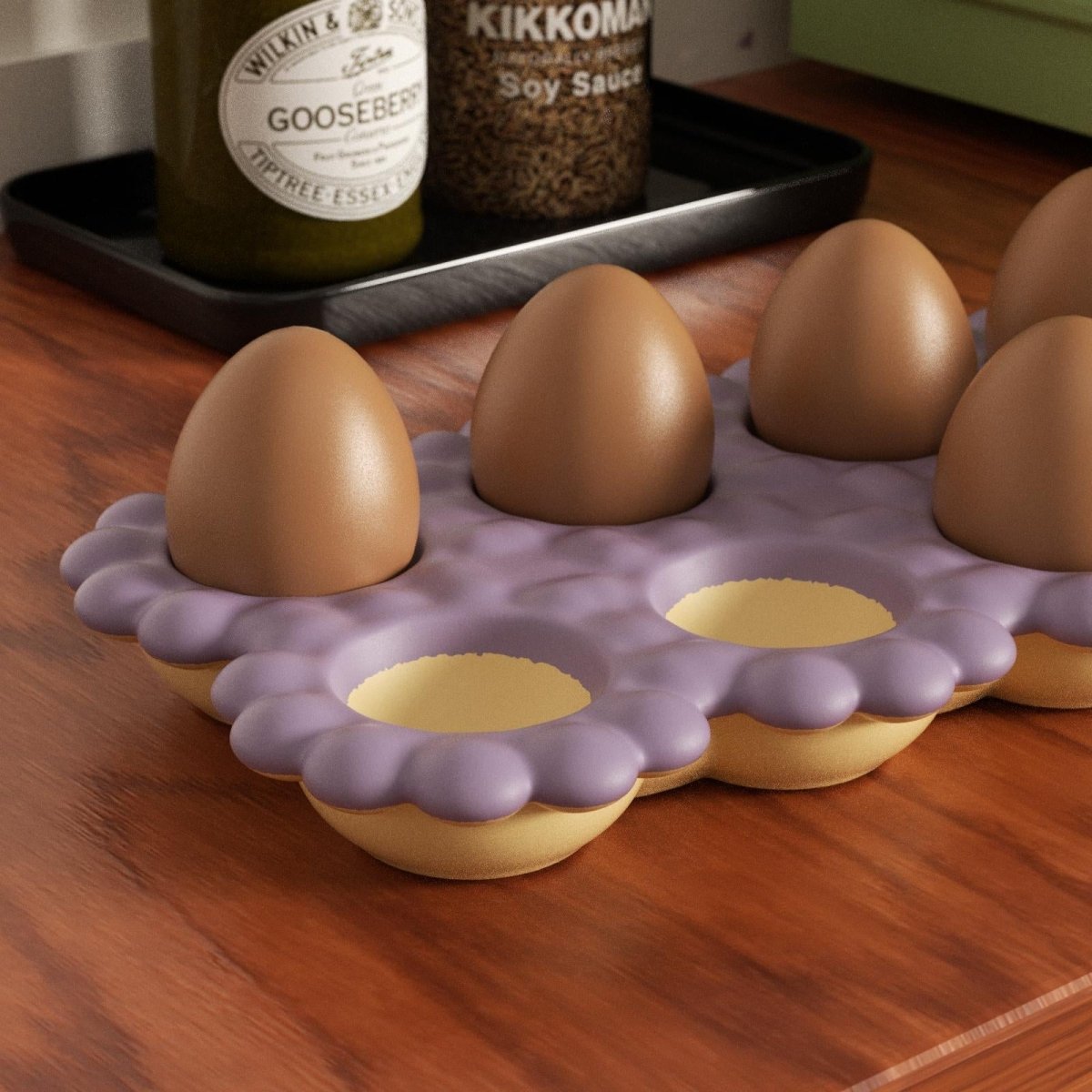 10 - Egg Bubbly Bloom Egg Tray MoldEgg TraySH1263