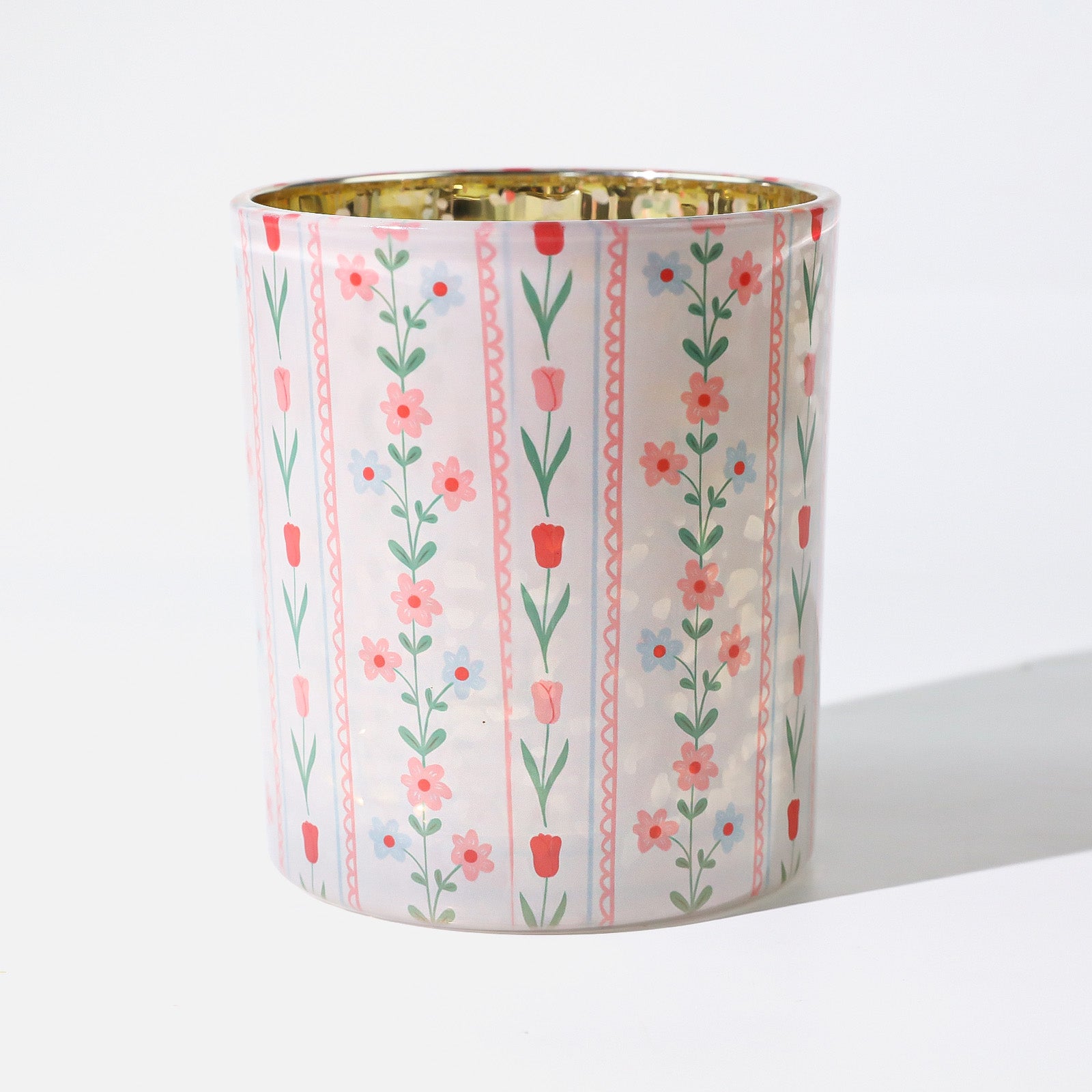 Spring Garden Glass Candle Jar Collection