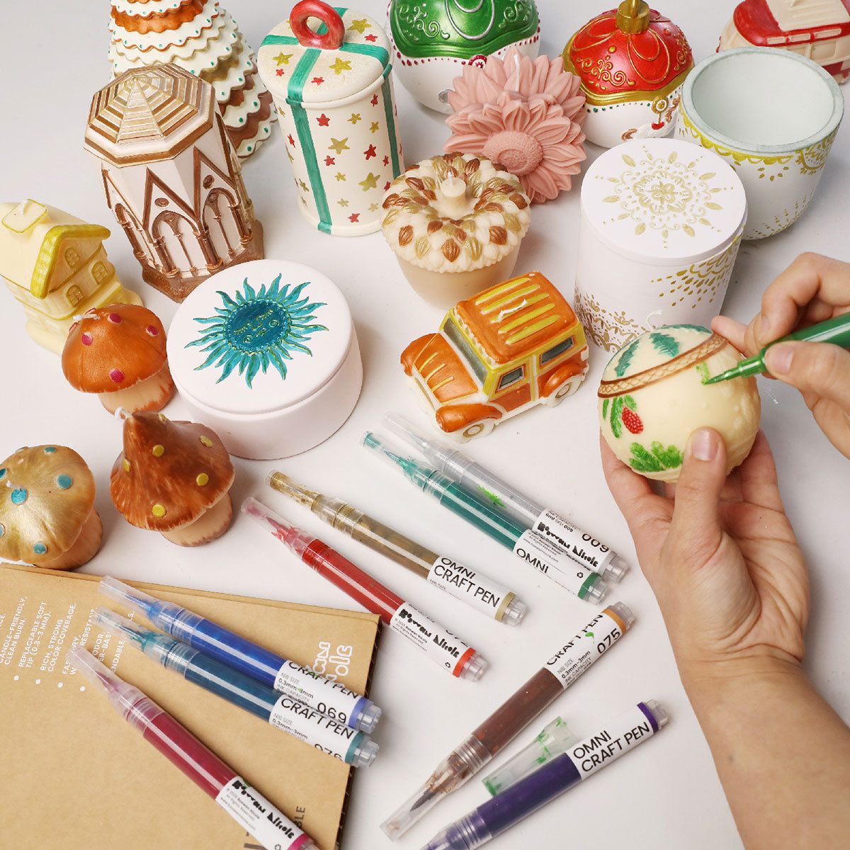 Decorating Assorted Crafts with OMNI Craft Pen - Boowan Nicole