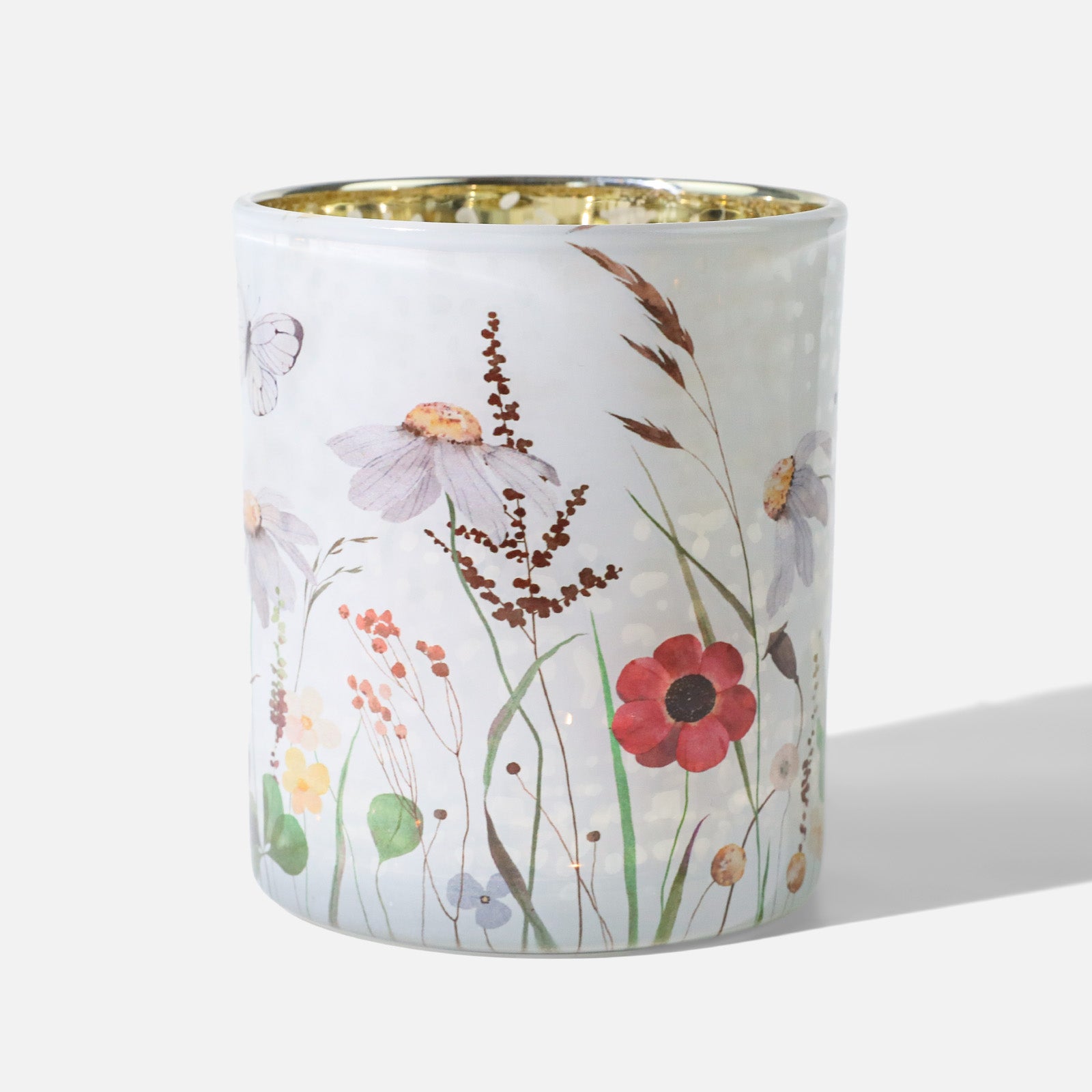 Butterflies in Bloom Glass Candle Jar Collection