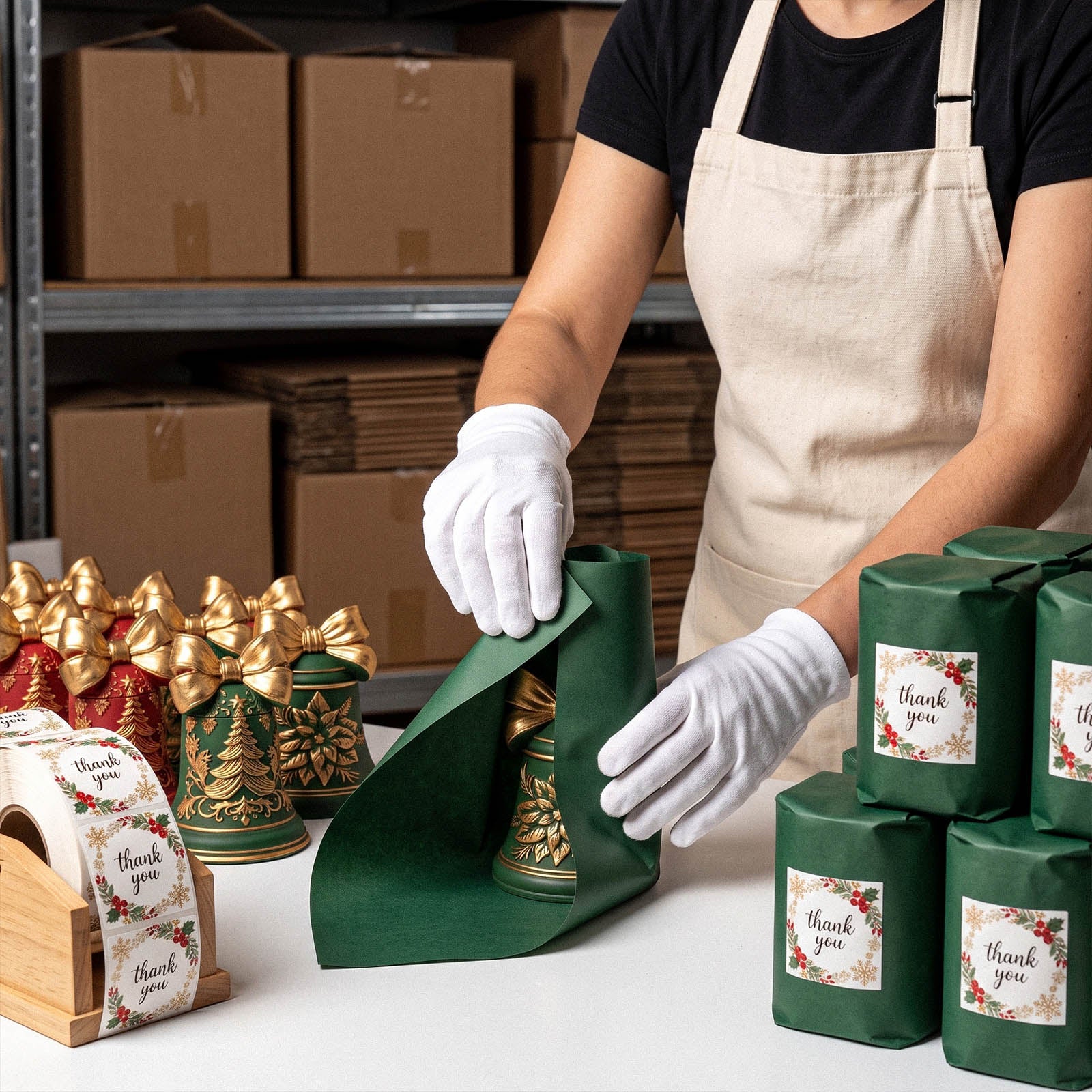 Christmas Bell Candle Jar Silicone Mold Collection