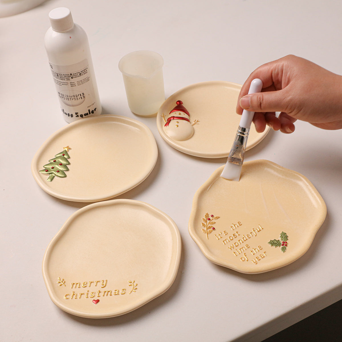 【Pre-sale】Azulmostaza × Boowan Nicole｜Christmas Memories Tray Silicone Mold Collection