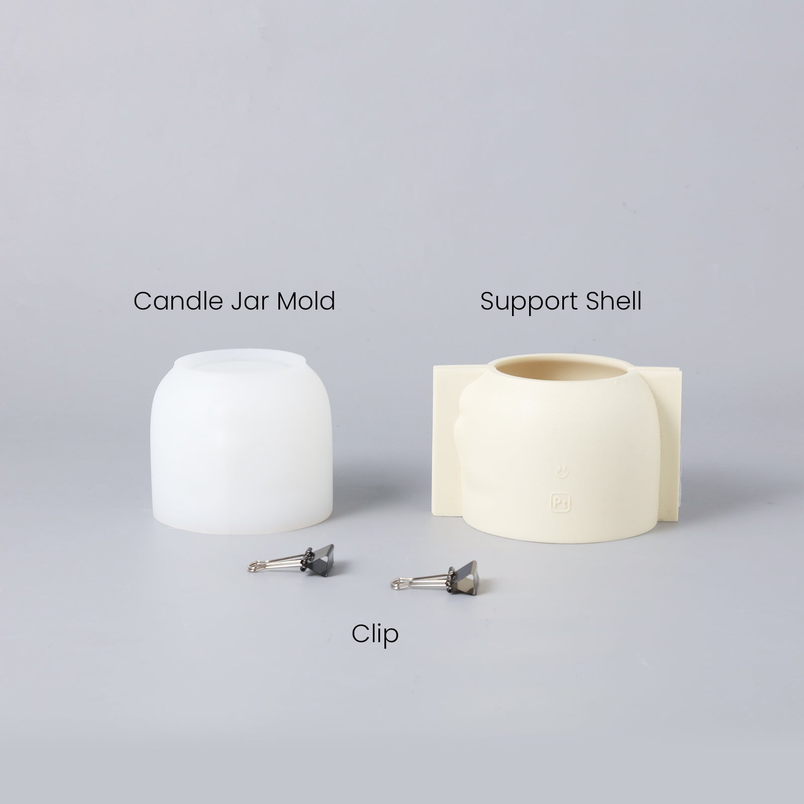 Silicone Mold Kit for Making Face Candle Jars-Boowan Nicole