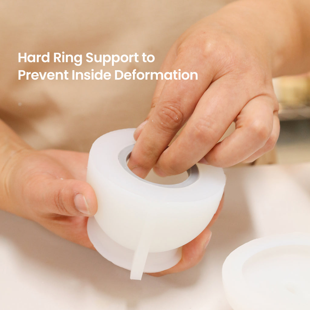 Place the support ring into the silicone mold to prevent deformation-Boowan Nicole