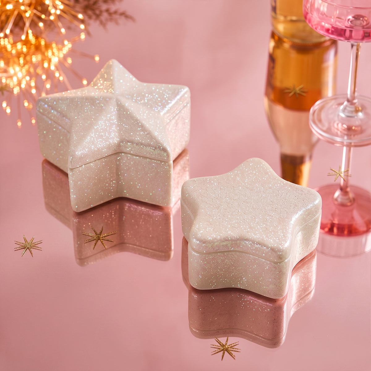 Azulmostaza x Boowan Nicole｜Twinkling Star Candle Jar Silicone Mold