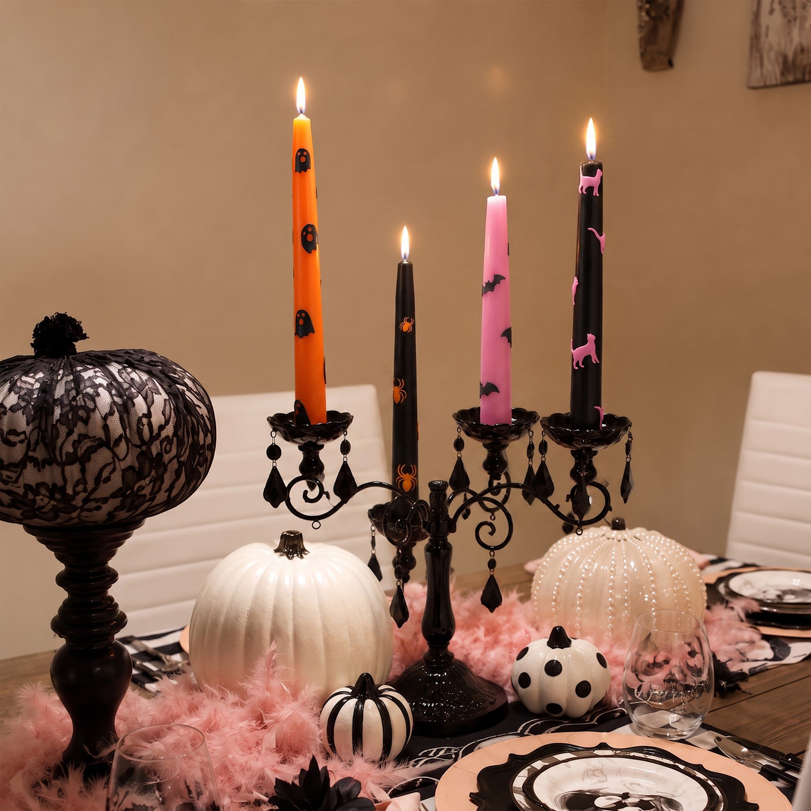 Spooky Stories Taper Candle Silicone Mold Collection