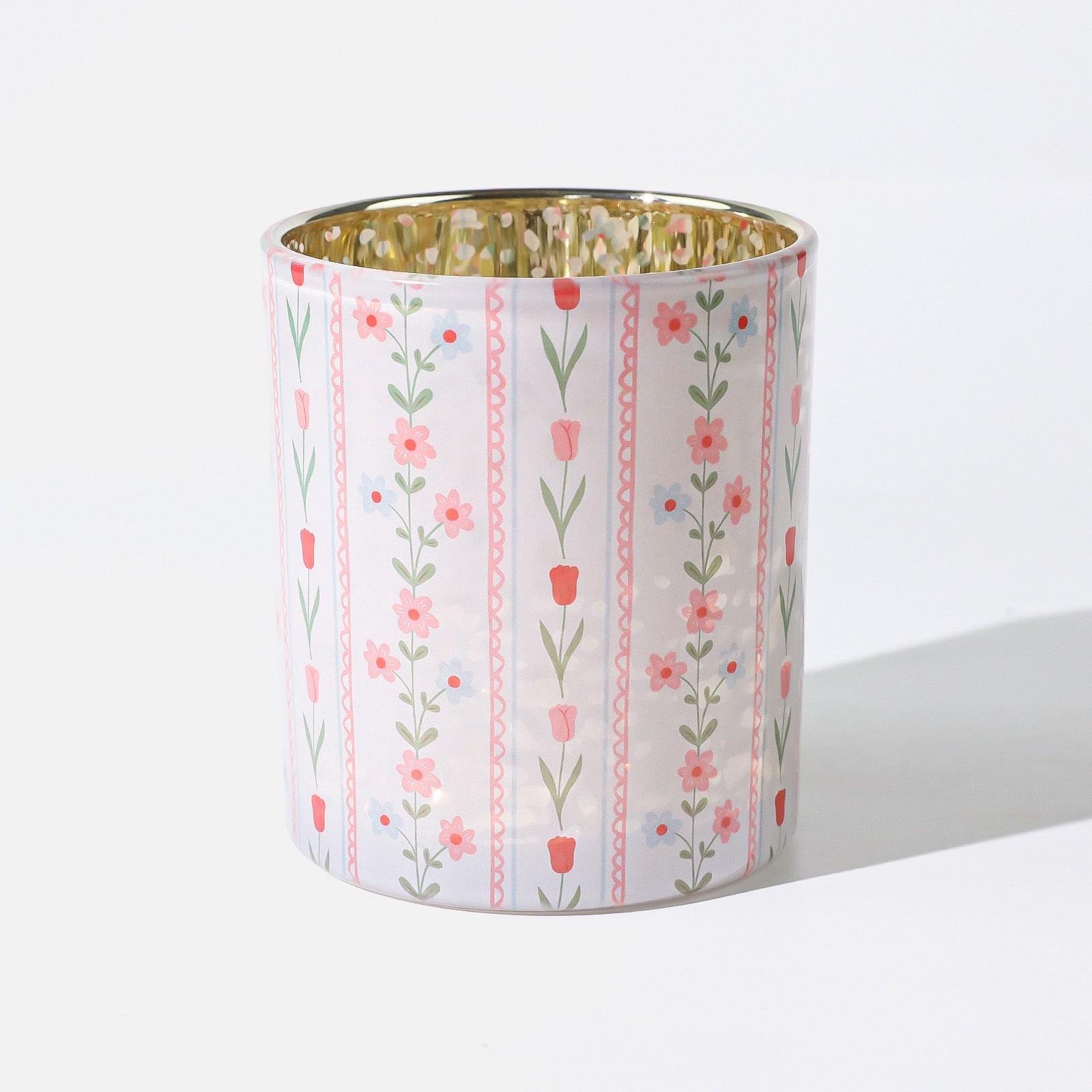 Spring Garden Glass Candle Jar Collection