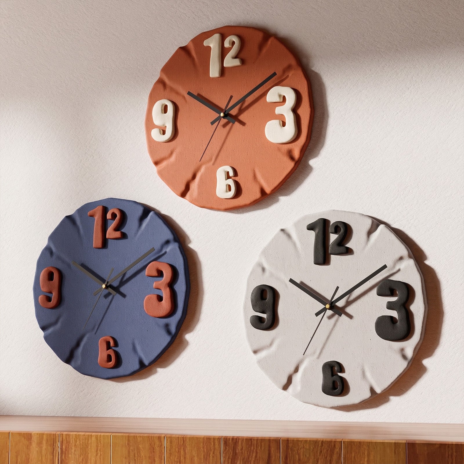 Sun-Kneaded Noon Clock Silicone Mold