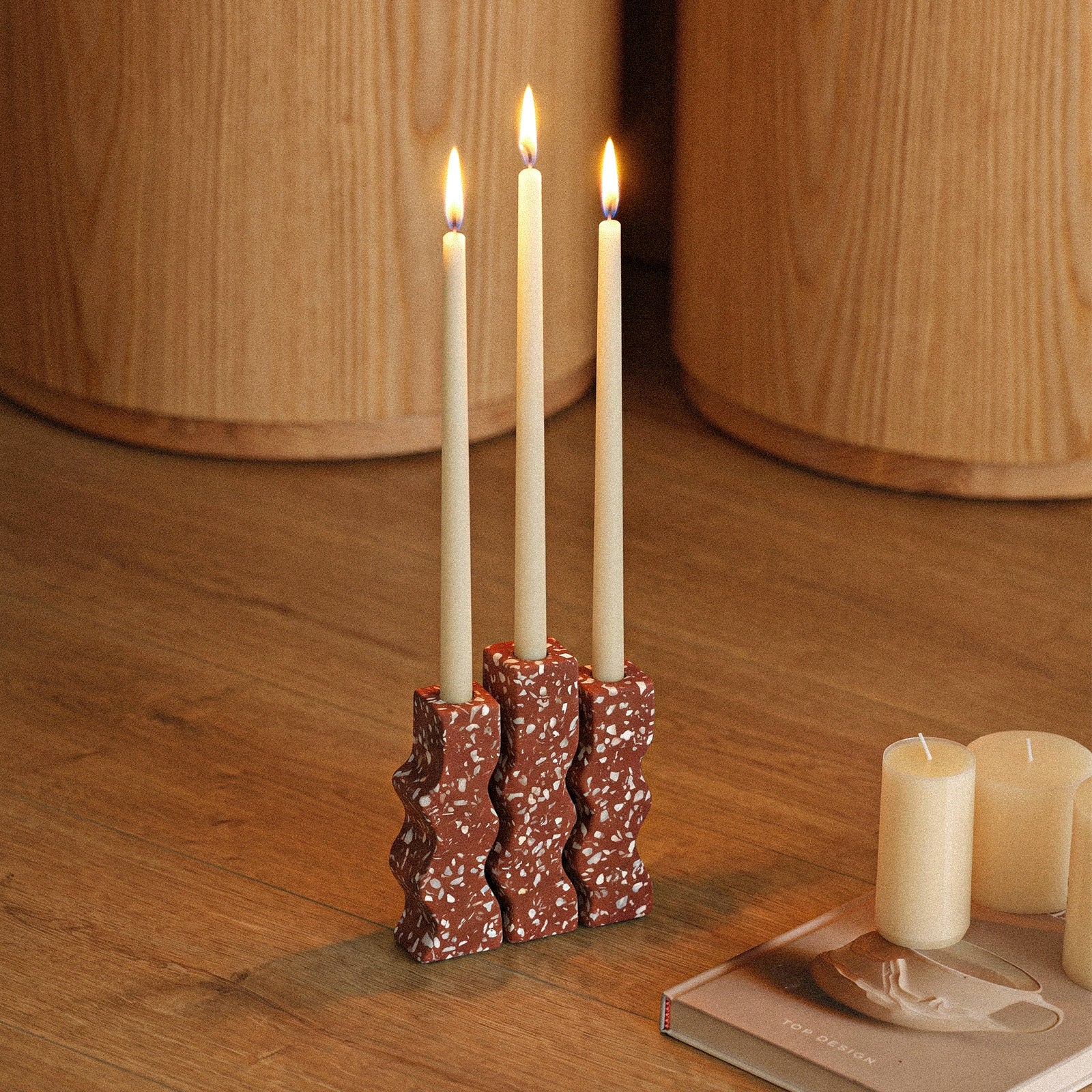 NINA FITZ x Boowan Nicole KIN Candle Holder Silicone Mold Collection