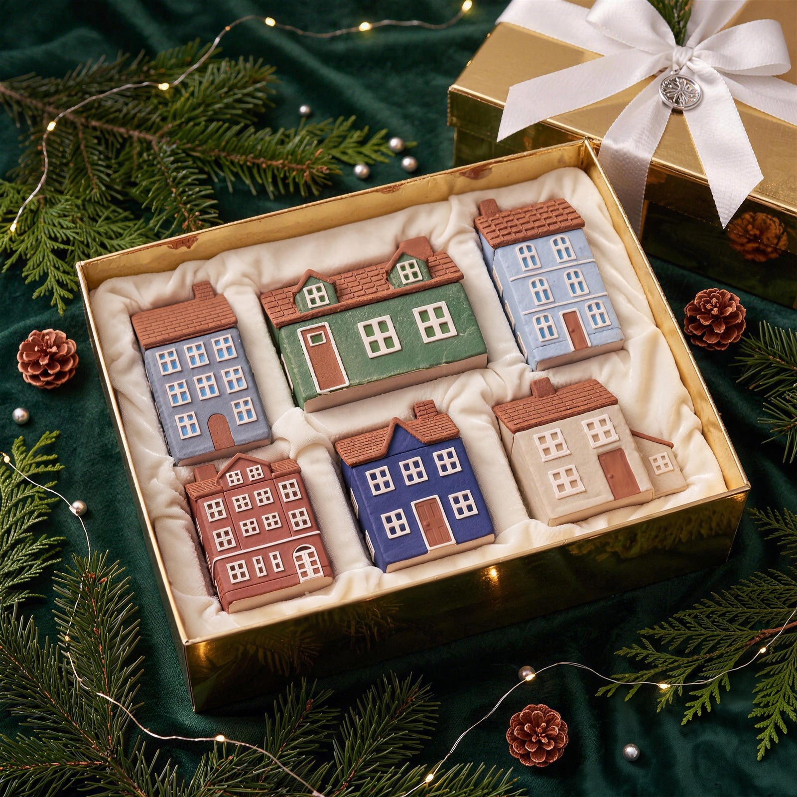 Little Dream Village Candle Jar Silicone Mold Collection