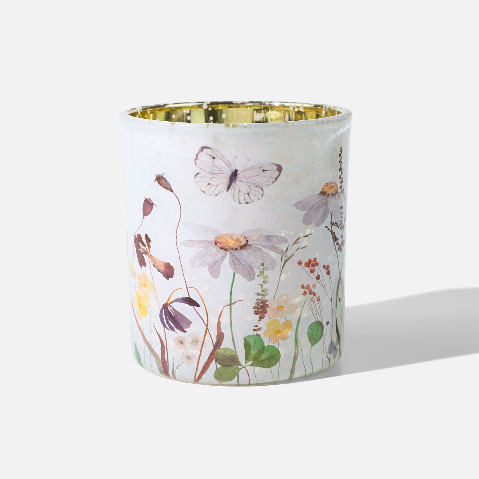 Butterflies in Bloom Glass Candle Jar Collection