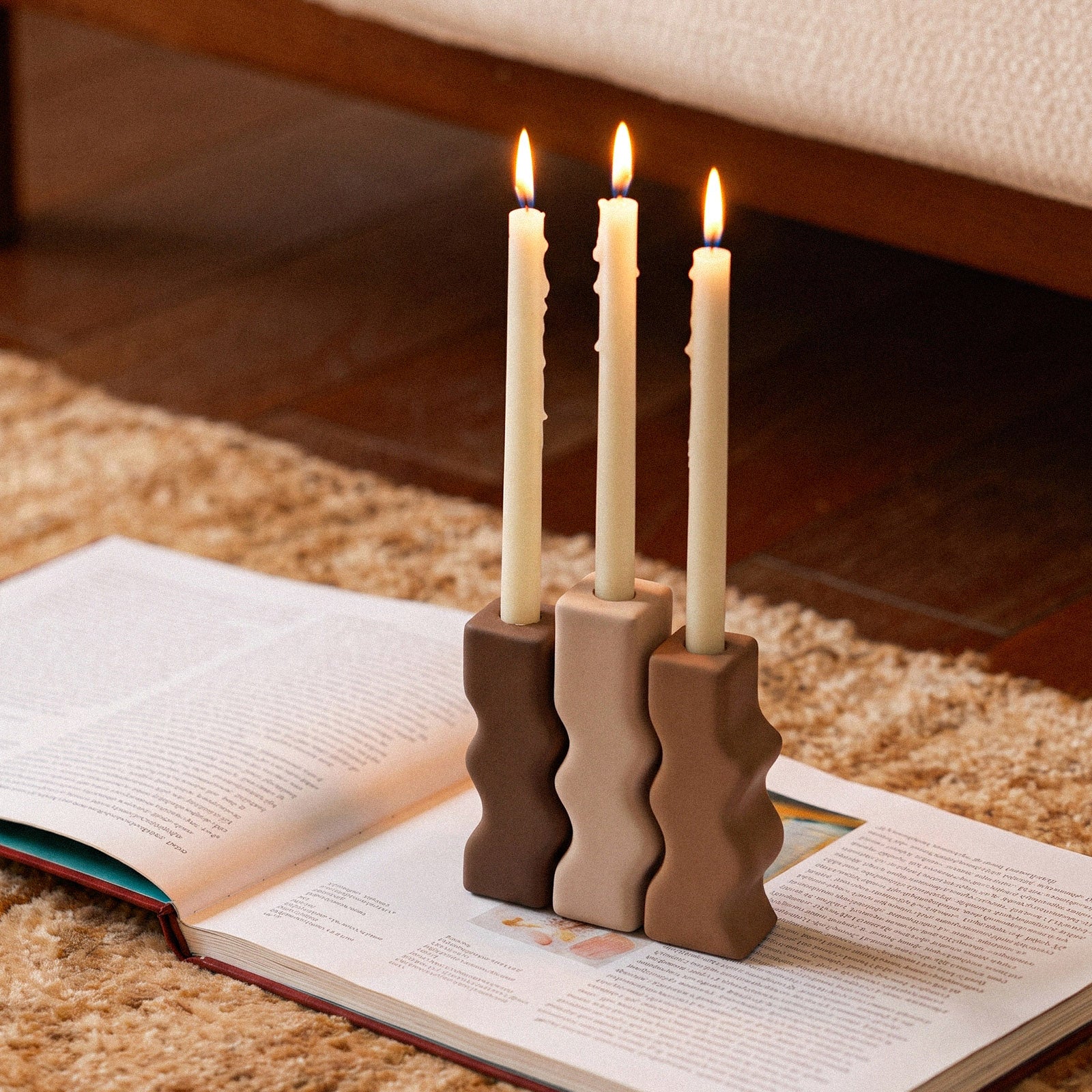 NINA FITZ x Boowan Nicole KIN Candle Holder Silicone Mold Collection