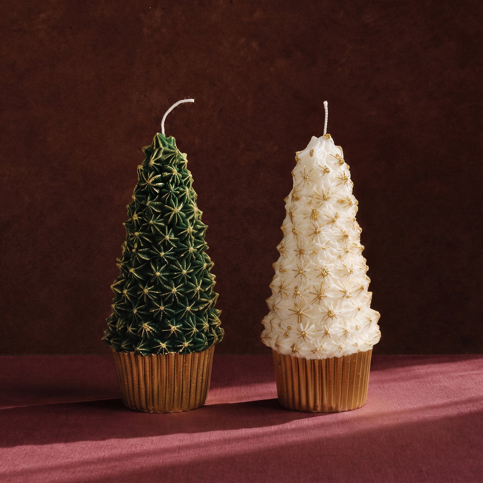 【Pre-sale】Sweet Christmas Tree Cupcake Candle Silicone Mold