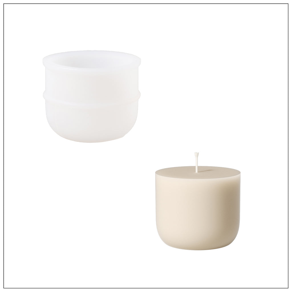 Large candle refills and finished products