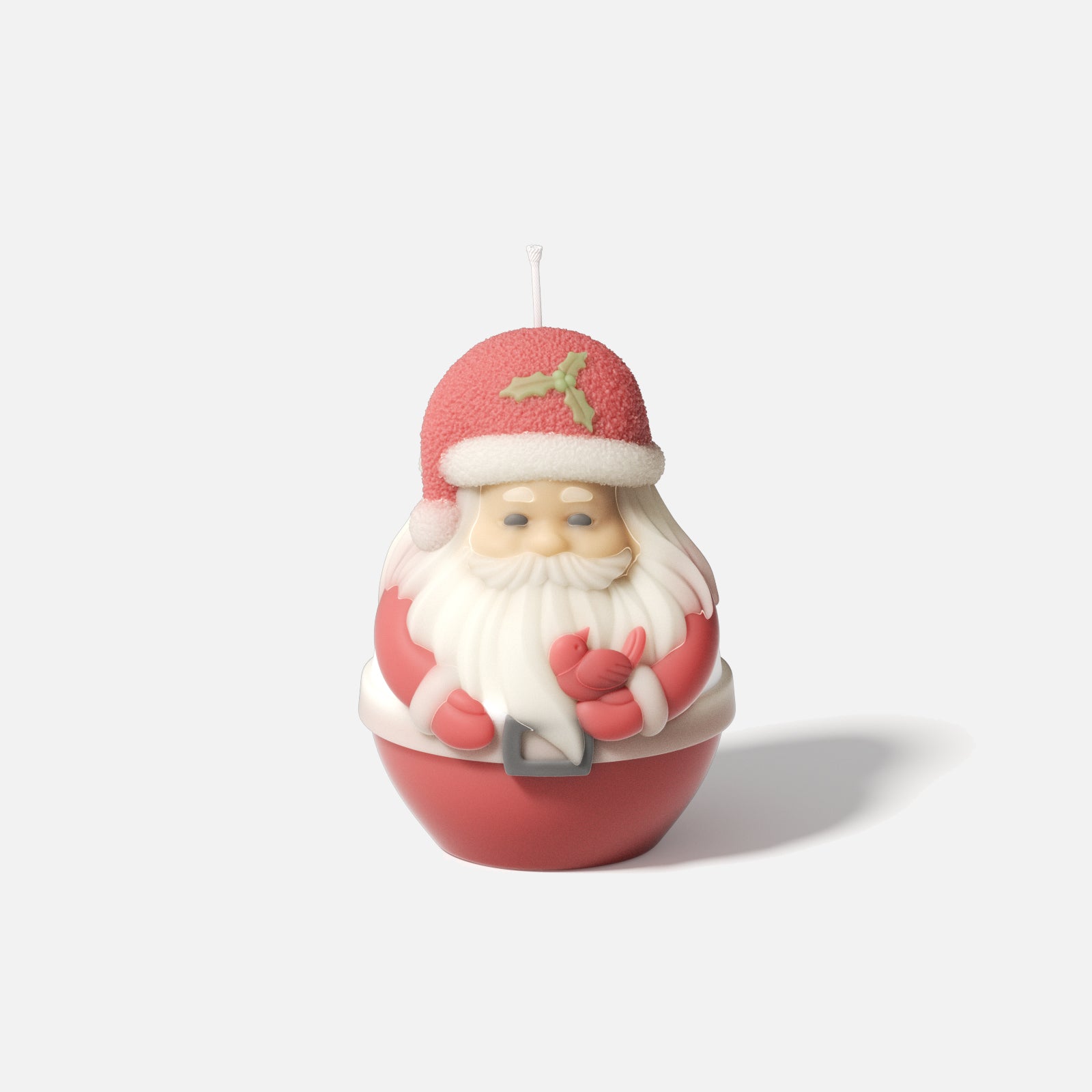 Chubby Santa Claus Candle Silicone Mold