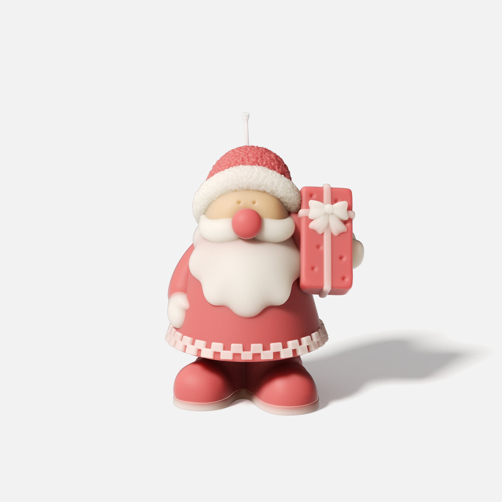 Gift-Giving Santa Claus Candle Silicone Mold