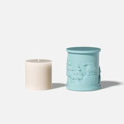 Christmas Themed Candle Jar with Lid Silicone Mould