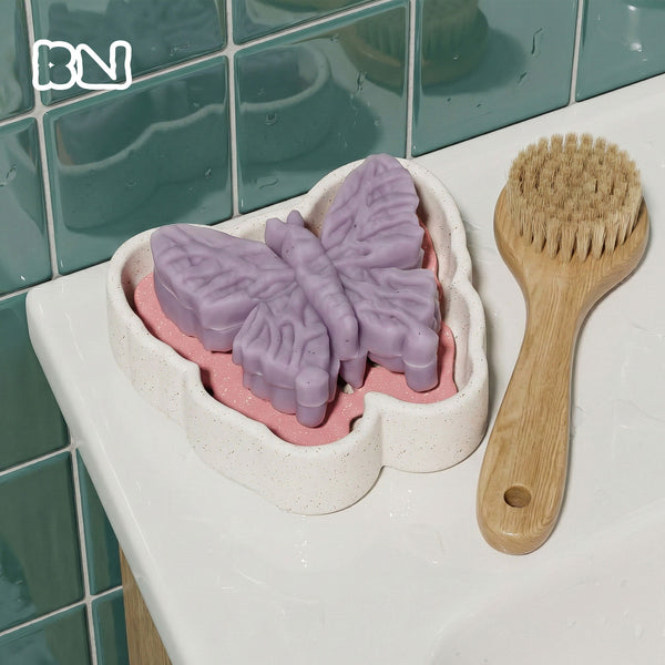 Dreamy Butterfly Soap & Dish Silicone Mold Set - product photo