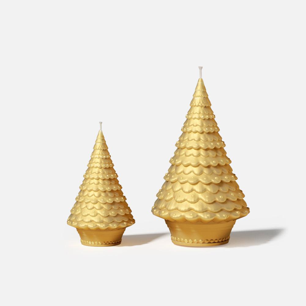 Cupcake Christmas Tree Candle Silicone Mold