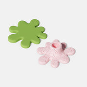 Bougeoir conique irrégulier et moule en silicone pour dessous de verre