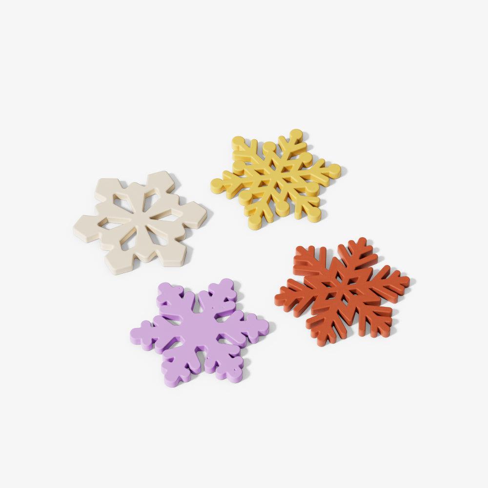 Christmas Snowflakes Shape Coaster Silicone Mold