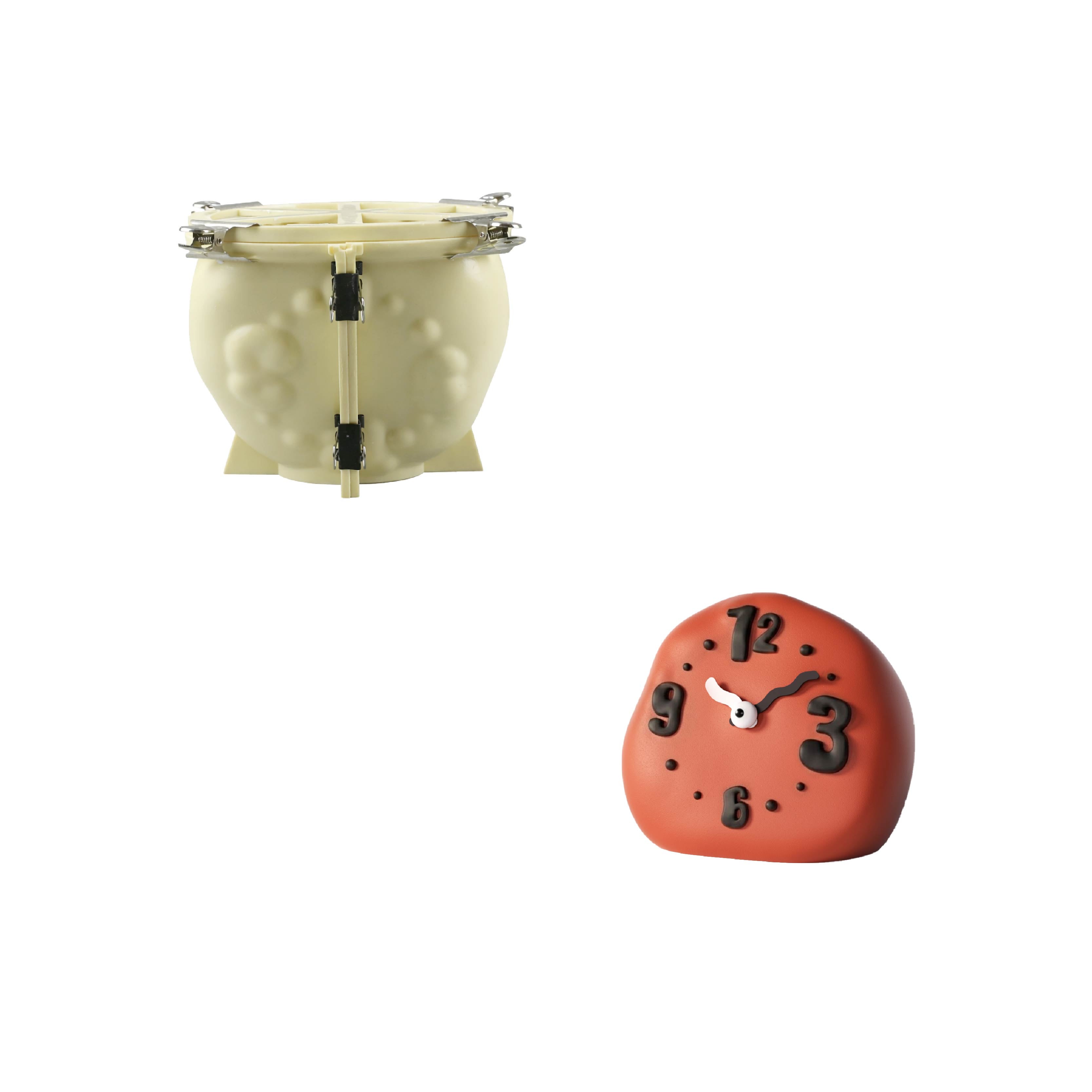 Soft Chaos Table Clock Silicone Mold