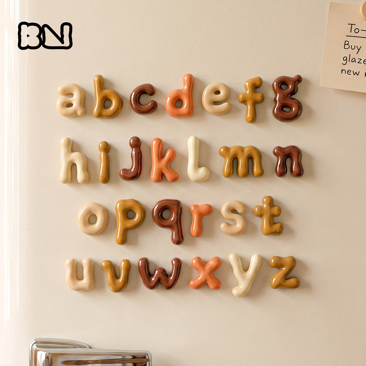 Lowercase Alphabet Silicone Mold