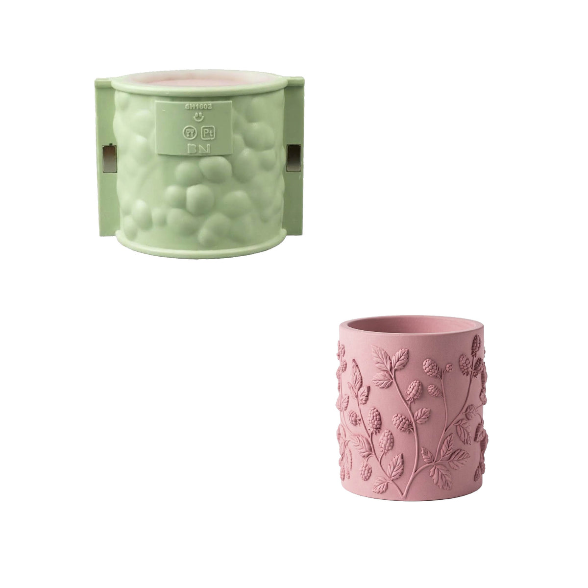 Studio82 x Boowan Nicole | Berry Vine Candle Jar Silicone Mold