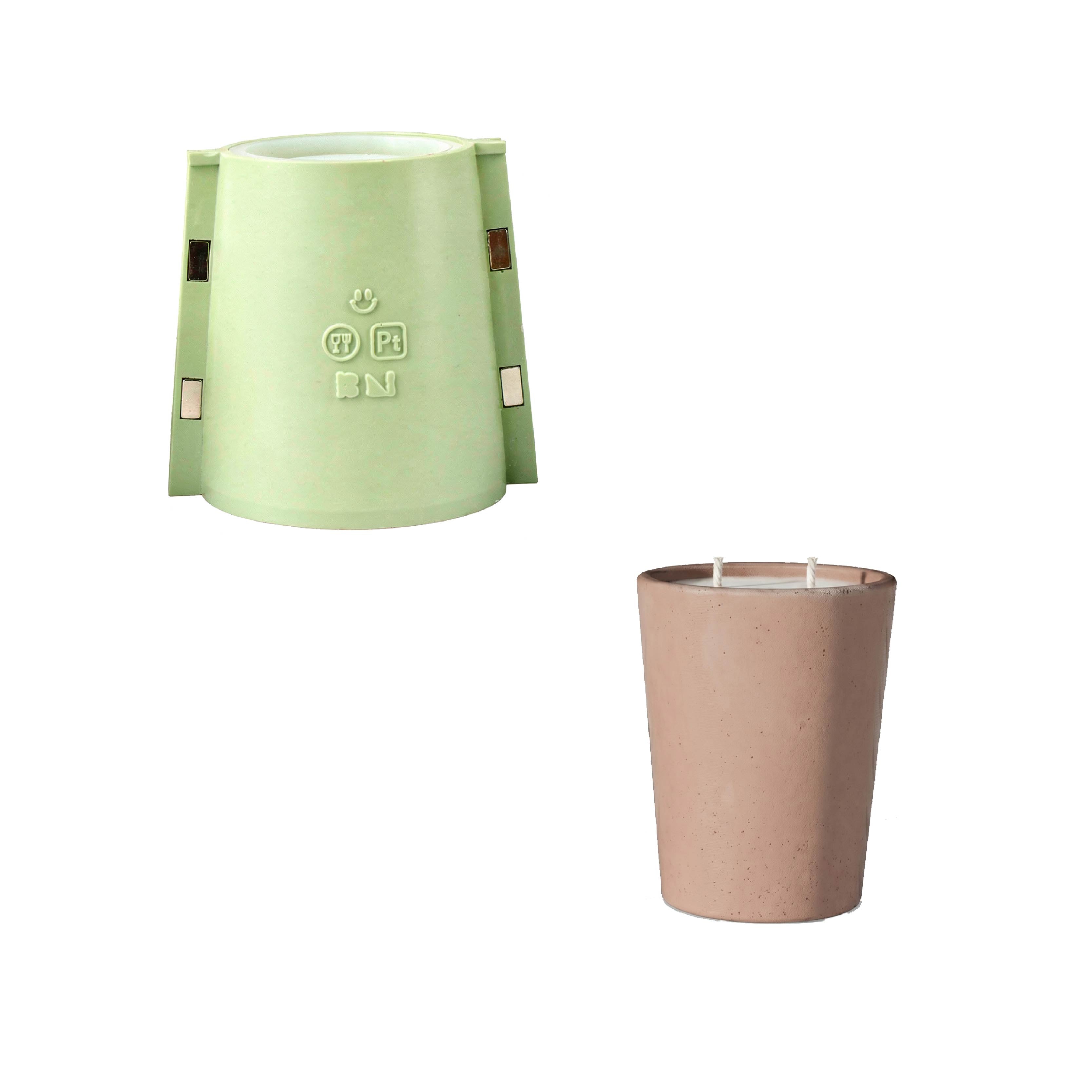 Minimal Candle Jar Silicone Mold Collection