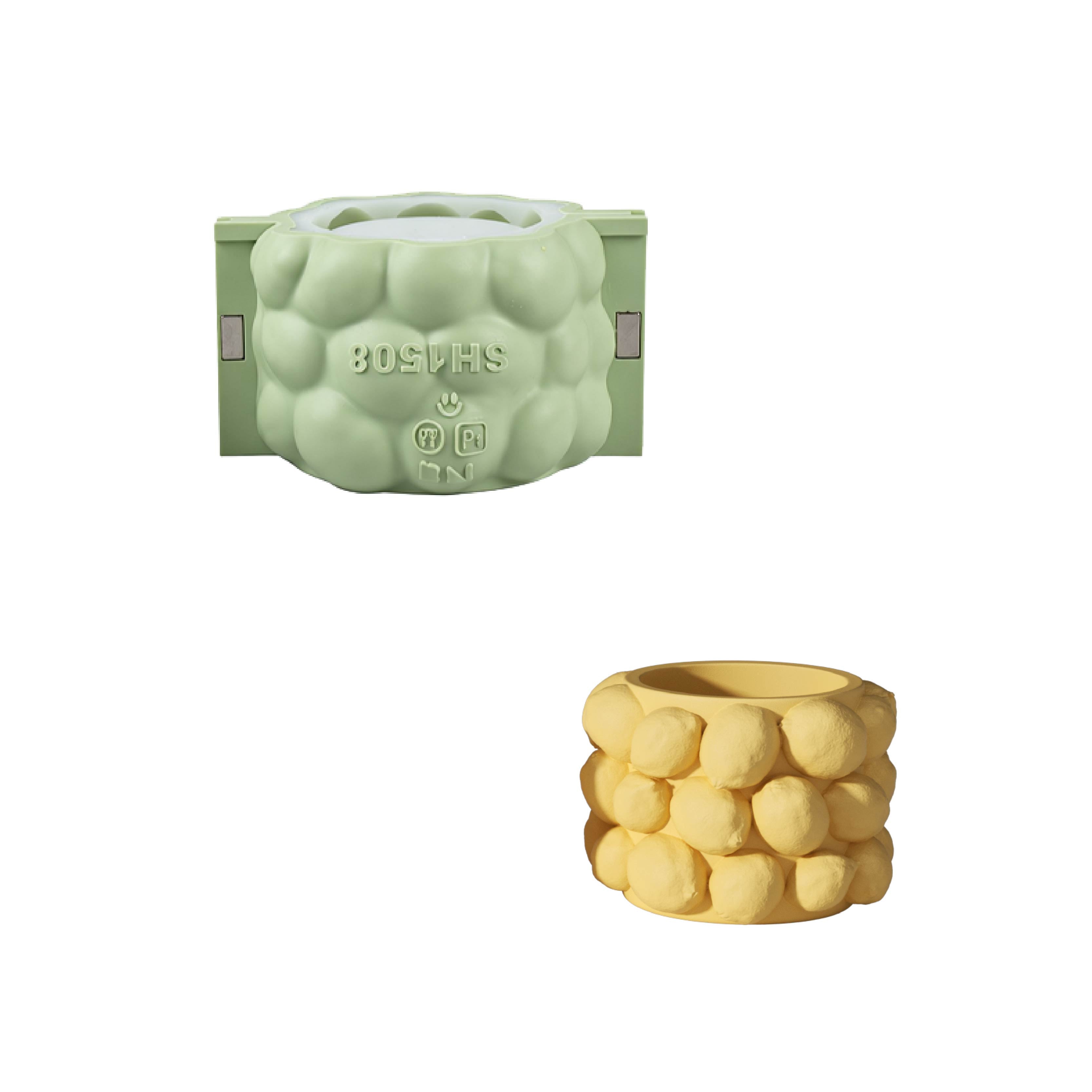 Lemon Drops Candle Jar Silicone Mold Collection