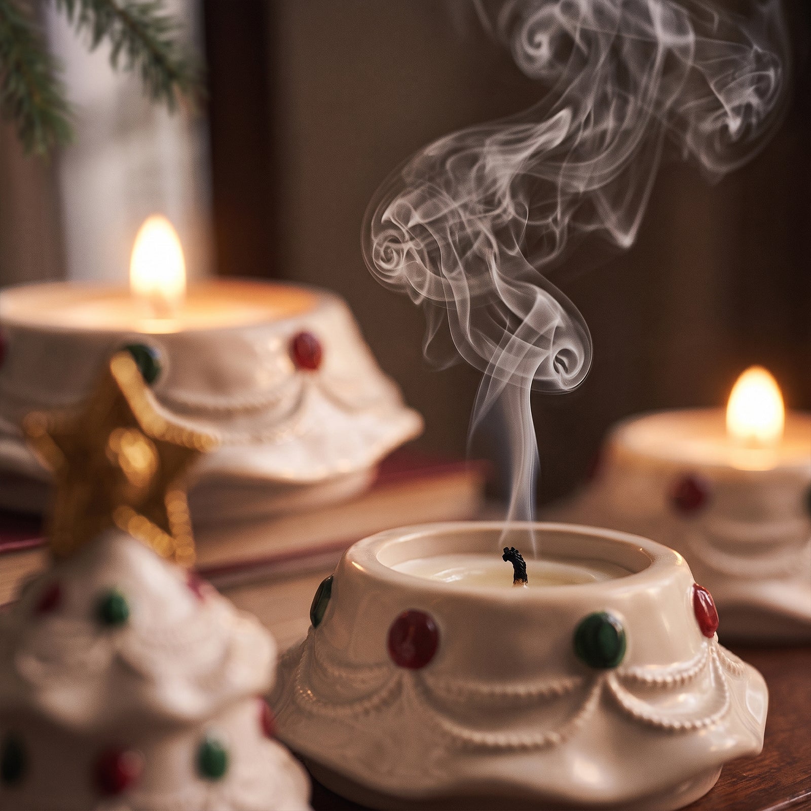 【Pre-sale】Twinkle Star Christmas Tree Stacking Candle Jar Silicone Mold
