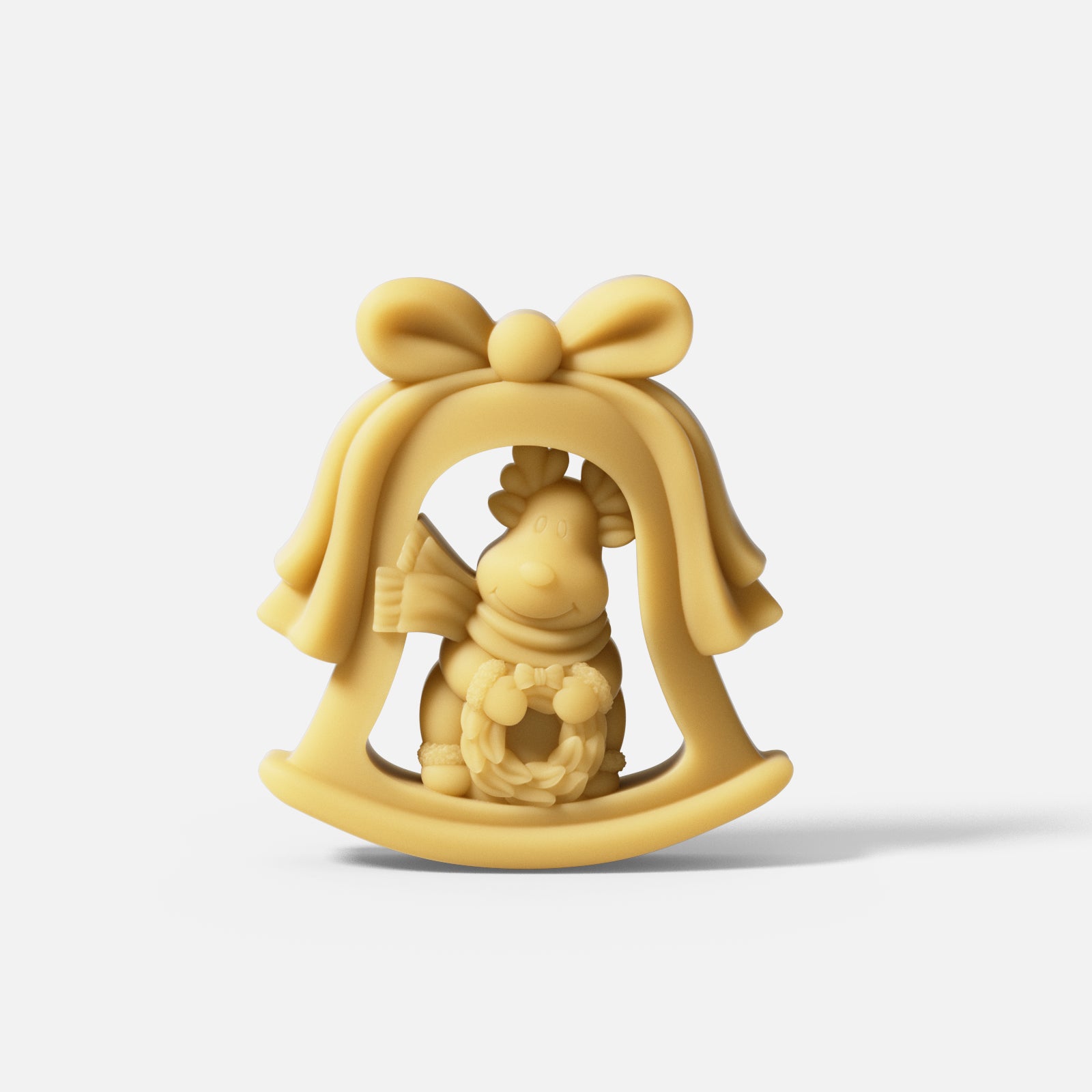 Yellow Bambi Candle Jar Decoration-Boowan Nicole
