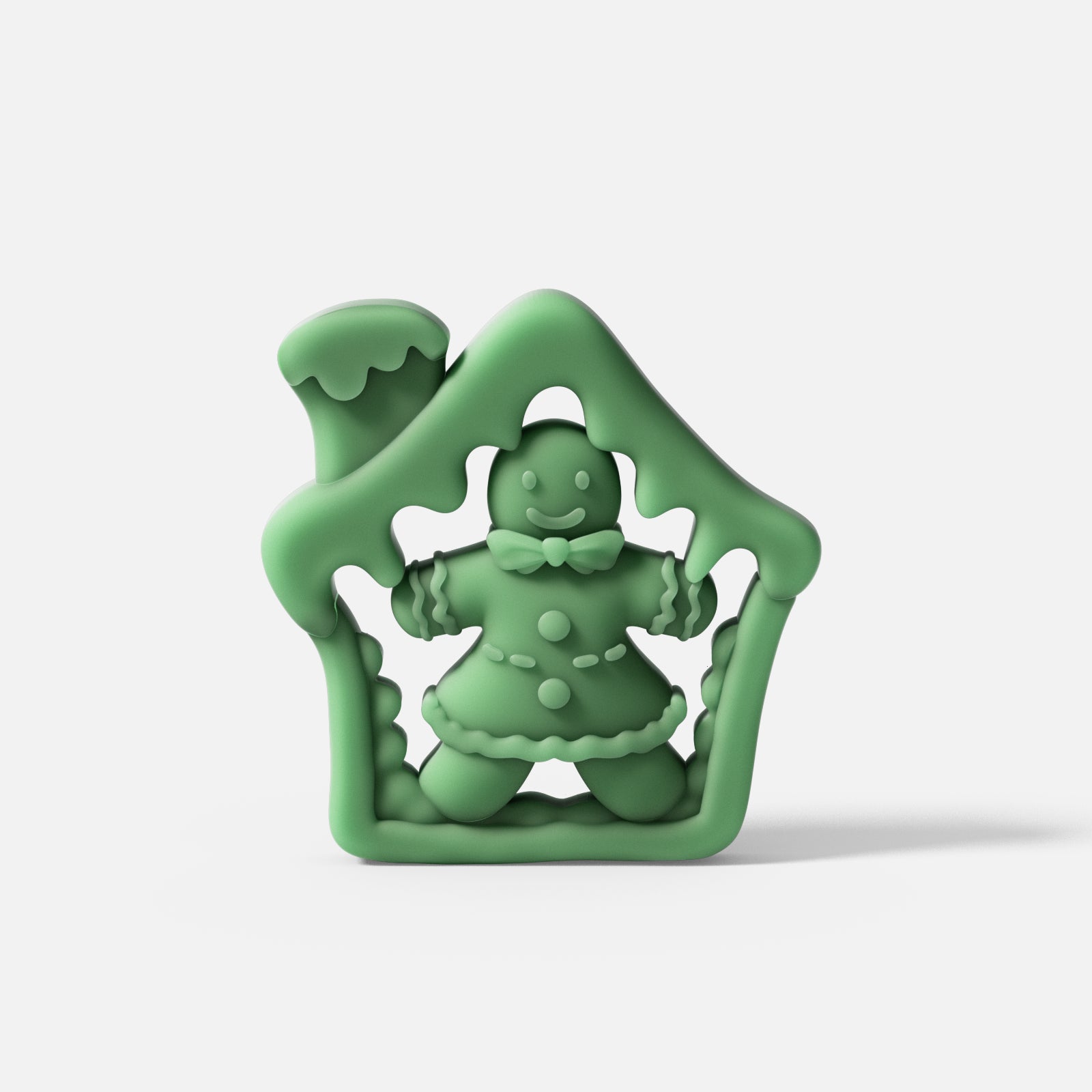 Green Stellar Ginger Candle Jar Decor - Boowan Nicole