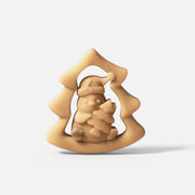 Yellow Tree-Hugged Snow Friend Candle Jar Decoration-Boowan Nicole