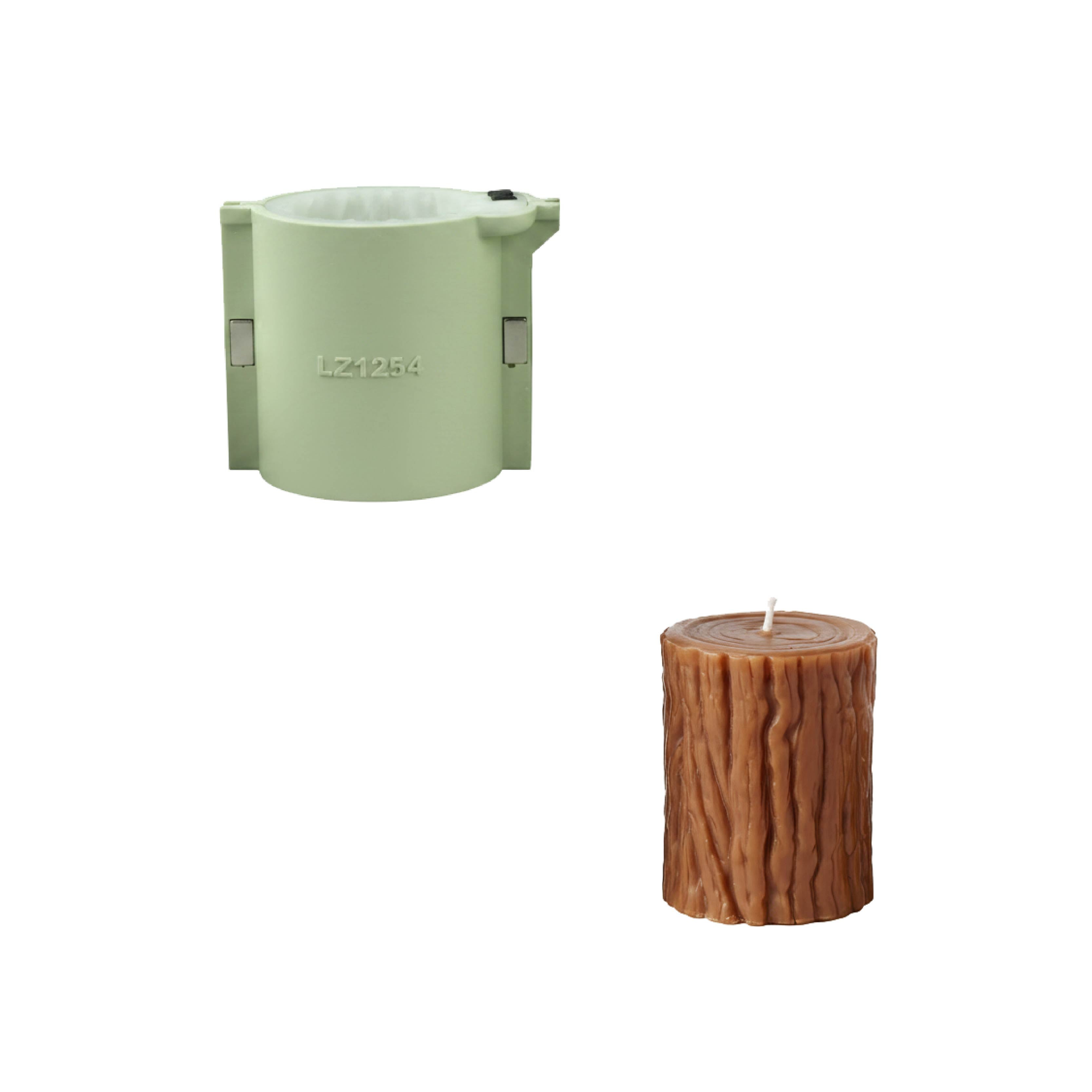 Studio82 x Boowan Nicole | Forest Stump Pillar Candle Silicone Mold Collection