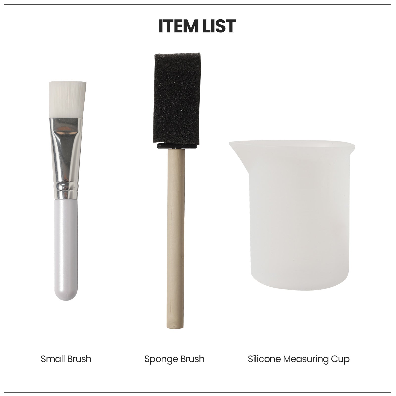 Glitter Colorable Acrylic Gloss Sealer Varnish with Mica Powder Kit - 4 of Christmas Colors