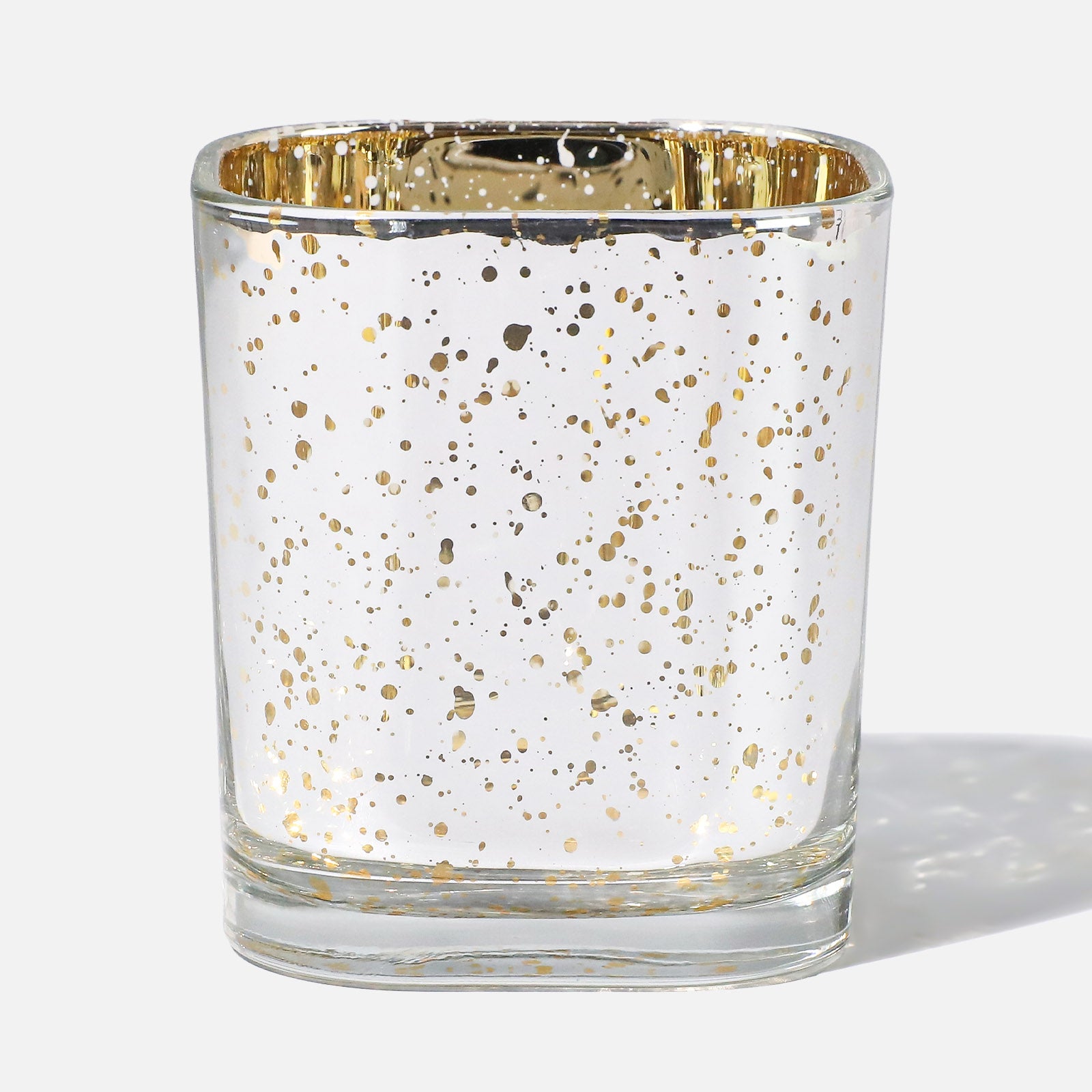Golden Stardust Glass Candle Jar Collection