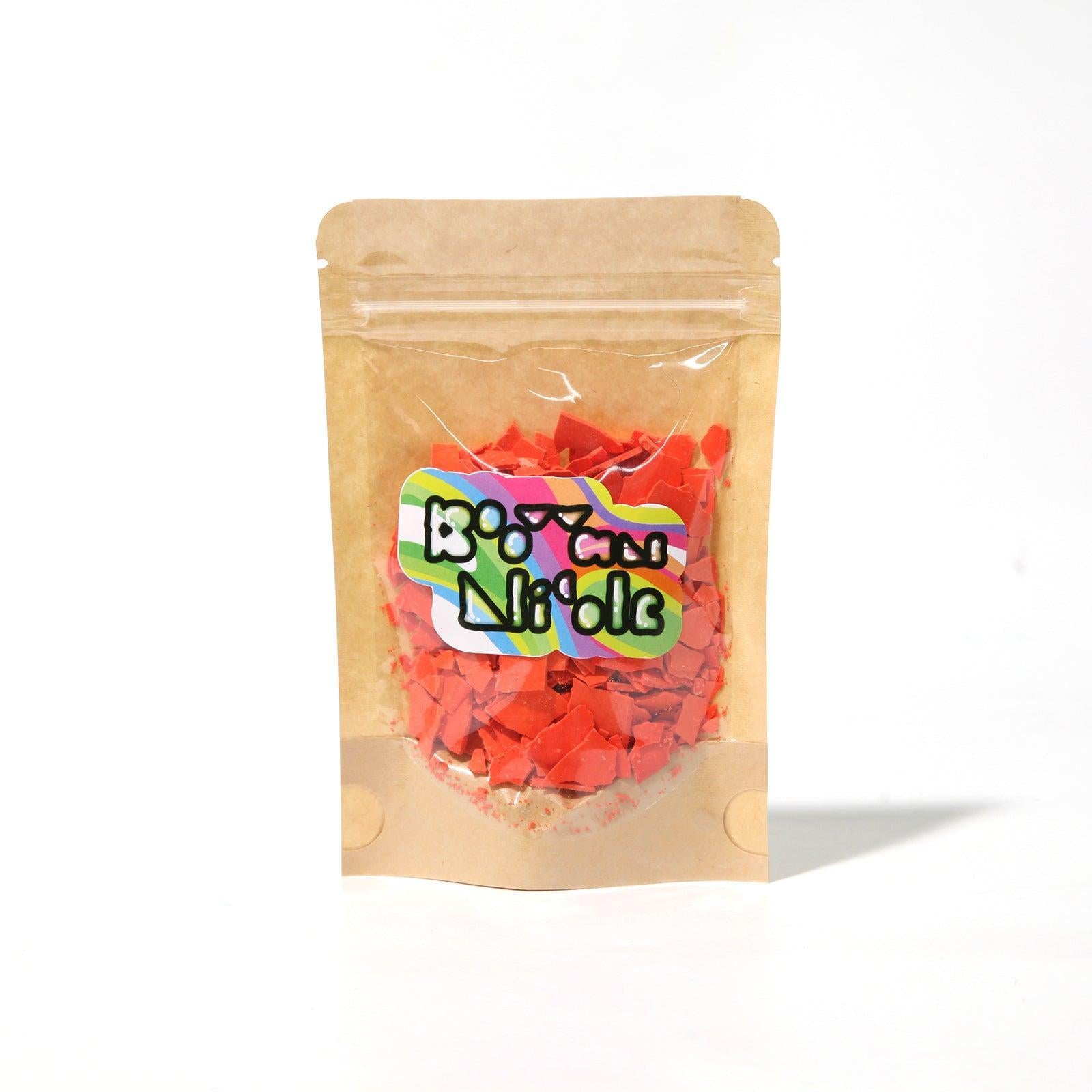 Red Boowannite & Terrazzo Pigment Chips