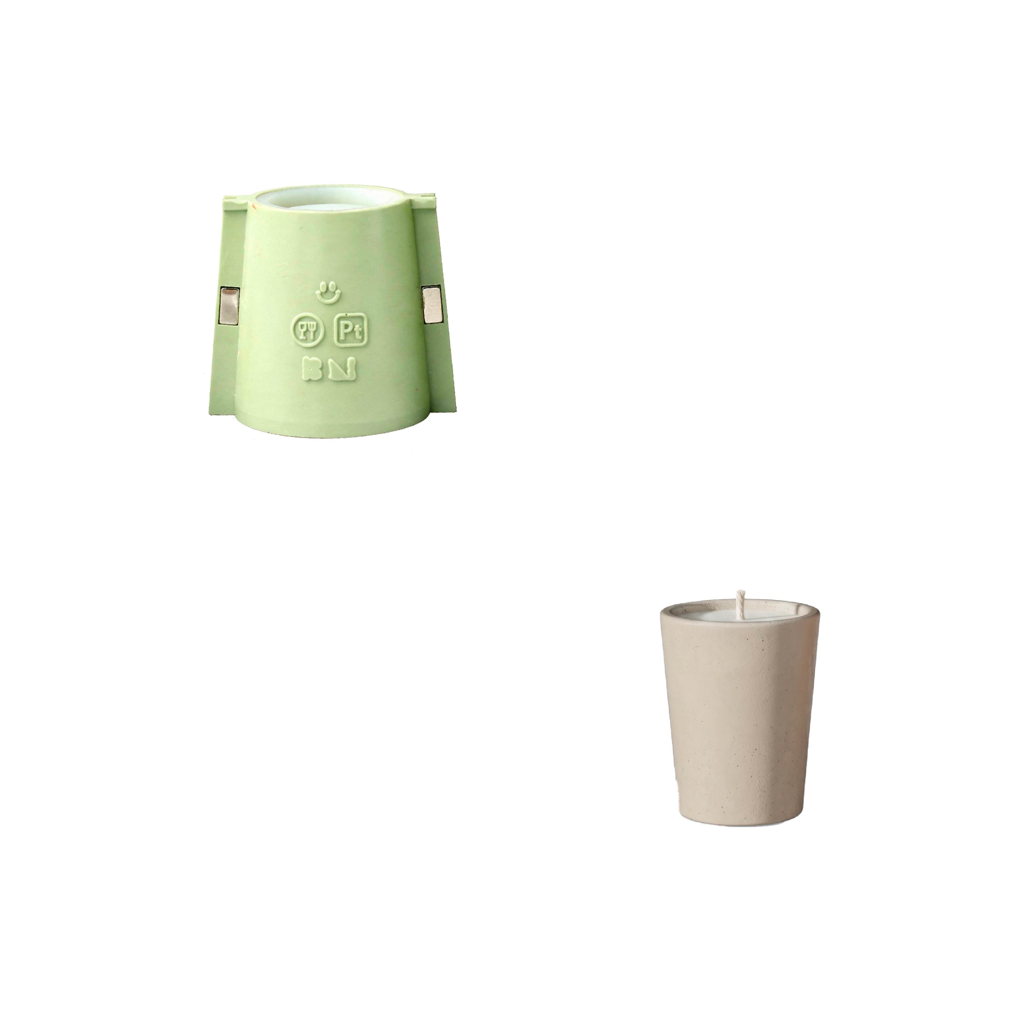 Minimal Candle Jar Silicone Mold Collection
