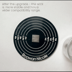 Quick Magnetic Candle Wick Centering Setter Tool