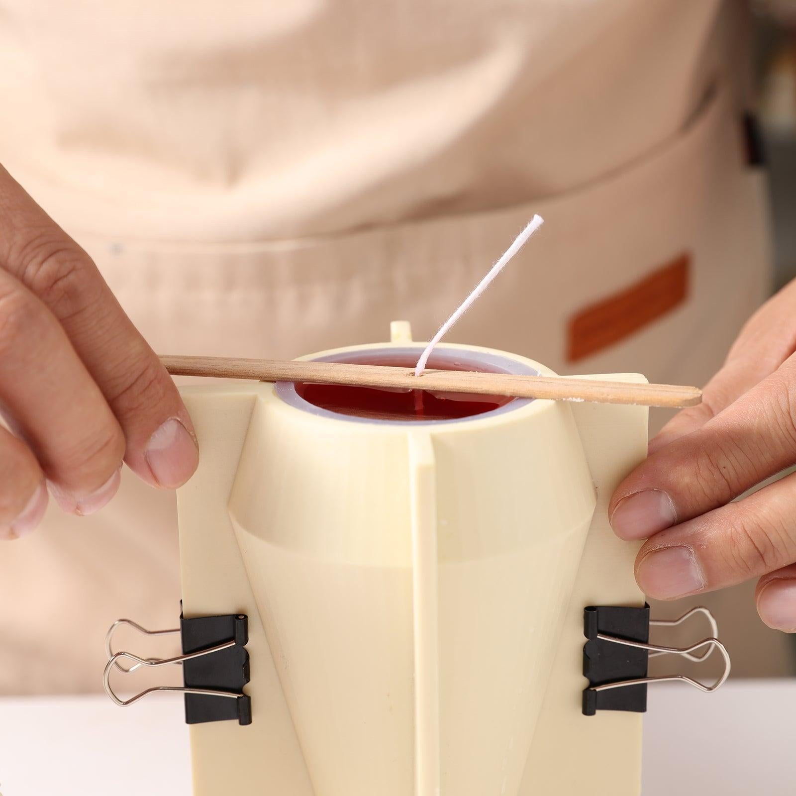 Make 4-Inch Christmas Tree Candles Using Silicone Molds—Boowan Nicole