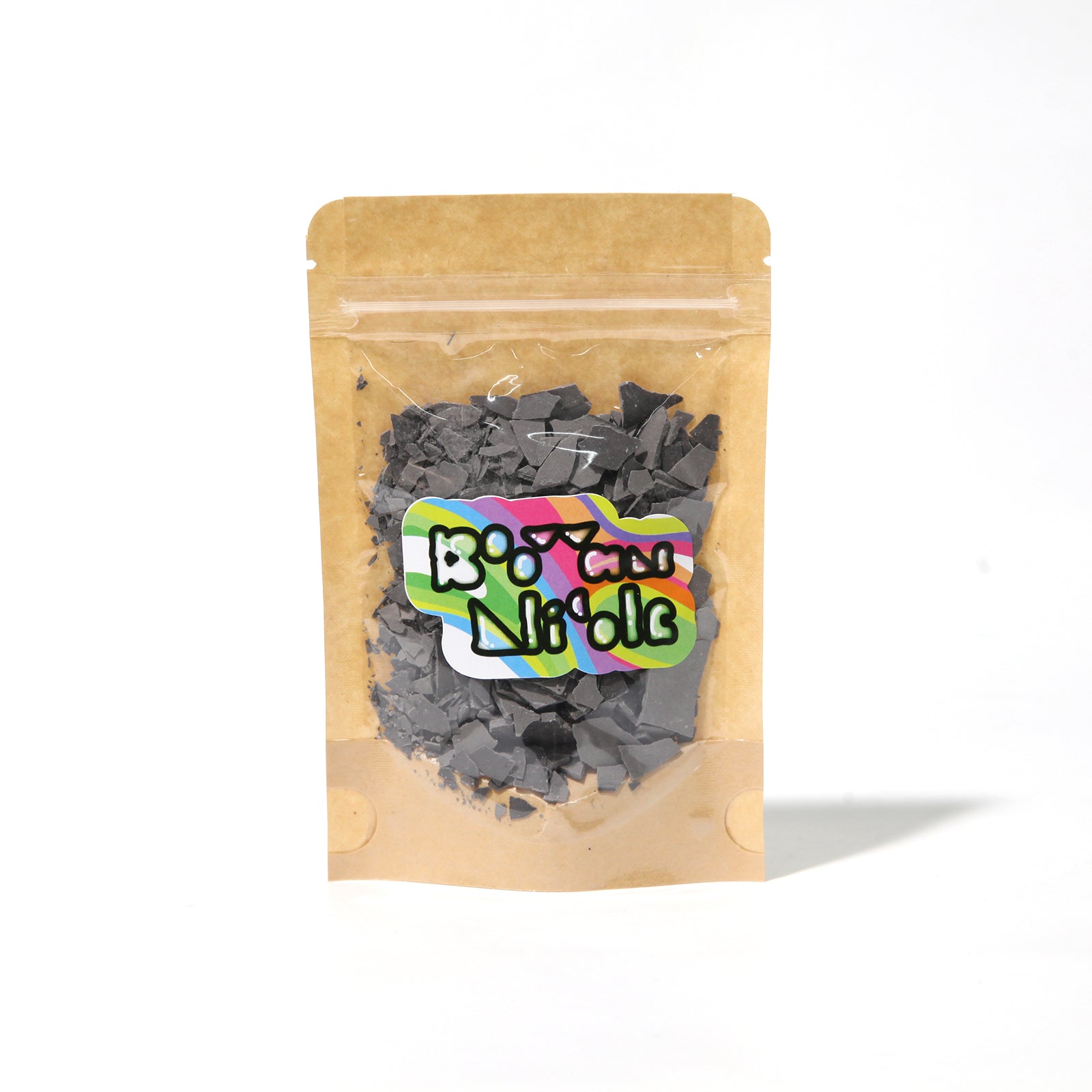 Copeaux de pigments Boowannite et Terrazzo noirs